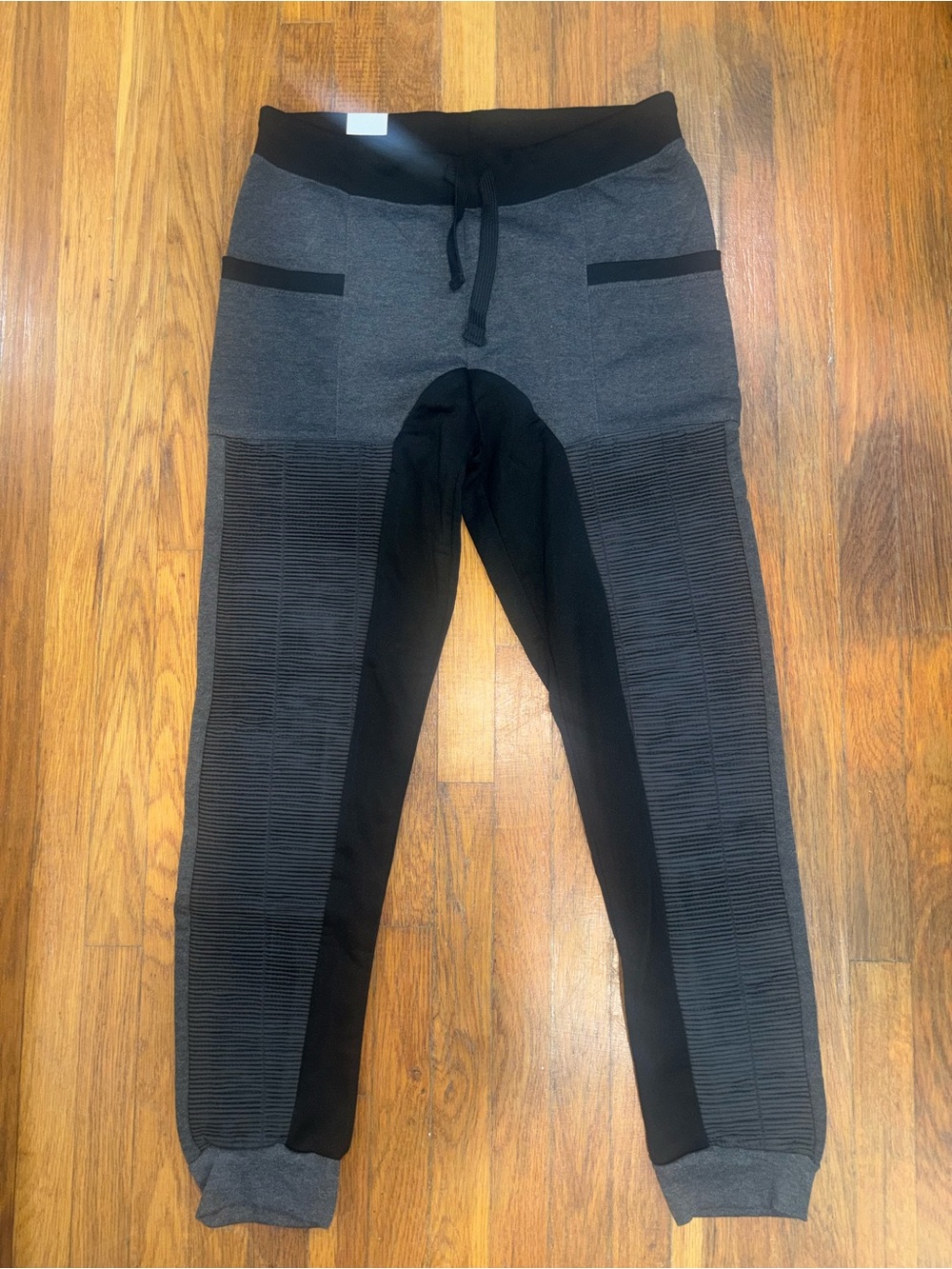 TRUE ROCK Gray and Black Men's Jogger Sweatpants